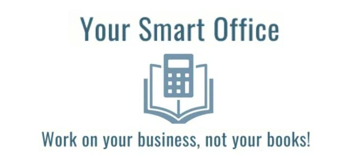 Your Smart Office logo with a book and calculator icon.