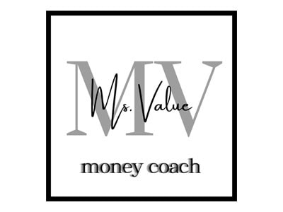 MW & Value money coach logo with black border and text.